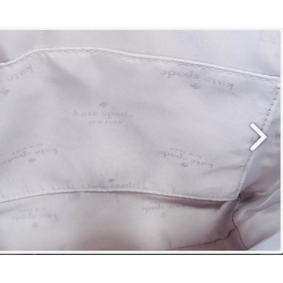 KATE SPADE Pebbled Leather Cross-Body Bag, (10"L x 7"H x 2"W) - Picture 8 of 9